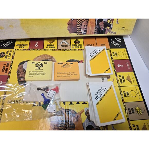 In Search of Identity Discover Black Heritage History Board Game 1984 COMPLETE - Picture 4 of 5